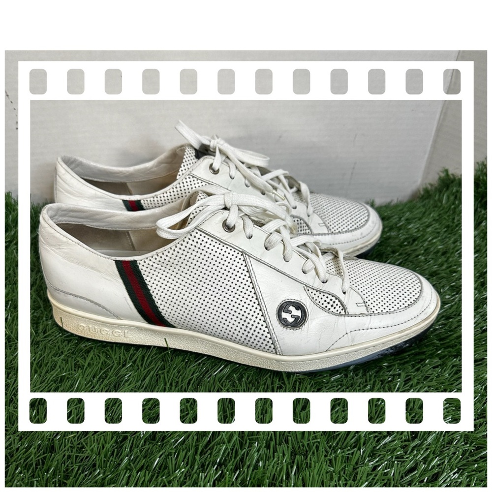 Authentic Gucci Sneakers Pelle S Gomma